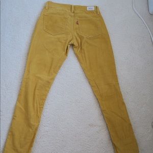 Yellow Corduroy Levi’s